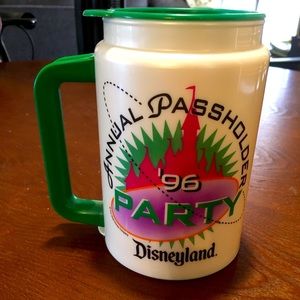 Souvenir cup from ‘96 Annual Passholders party